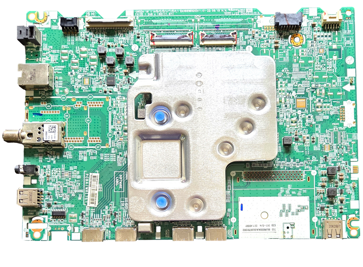EBT67512902, LG Main Board, EBU67463410, EAX69969203(1.0), 86UR8000AUA, 86UR8000AUA.BUSFLKR