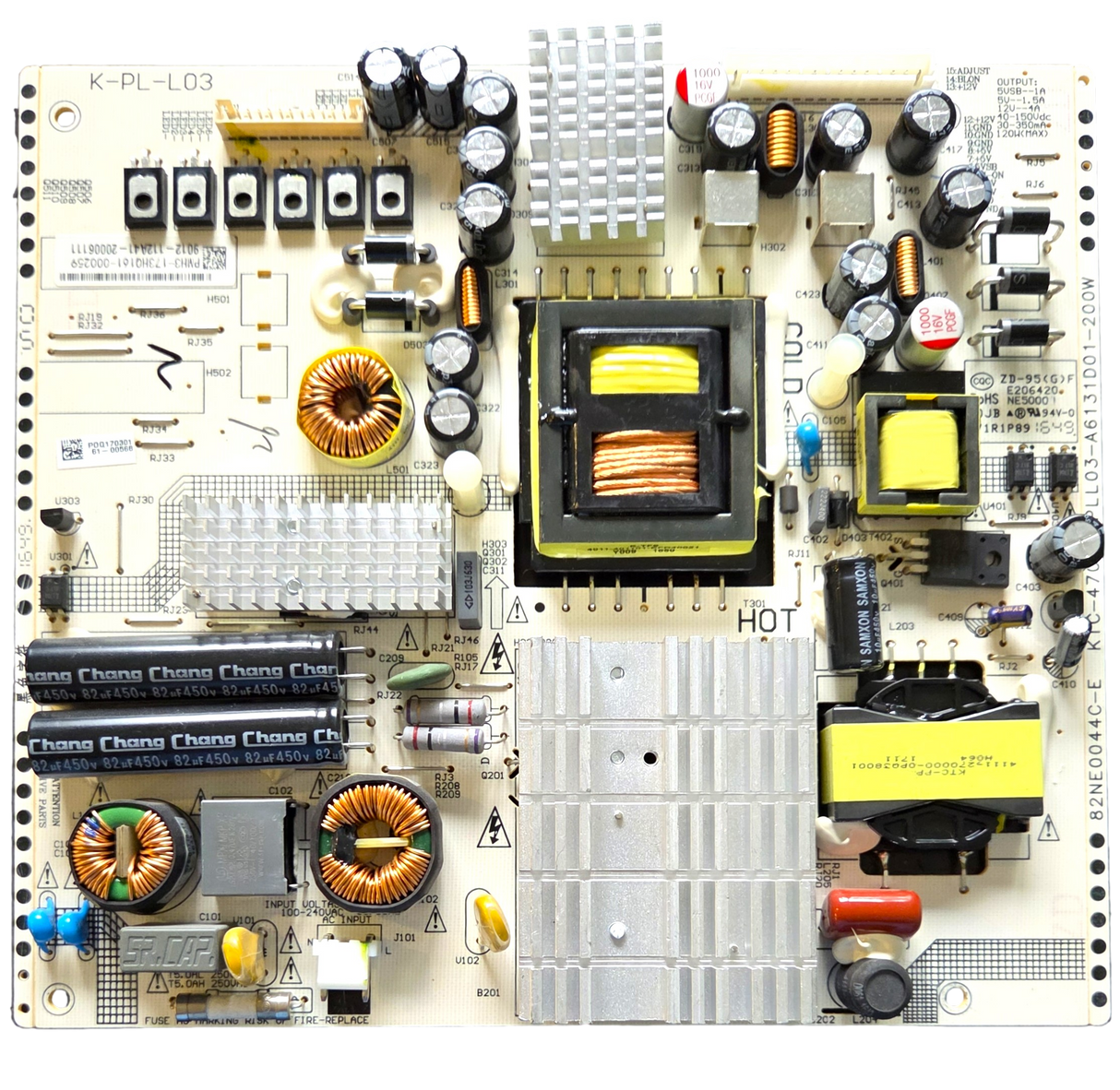 9012-112A41-20006111 WBox, Power Supply, K-PL-L03, 0E-49LED4K