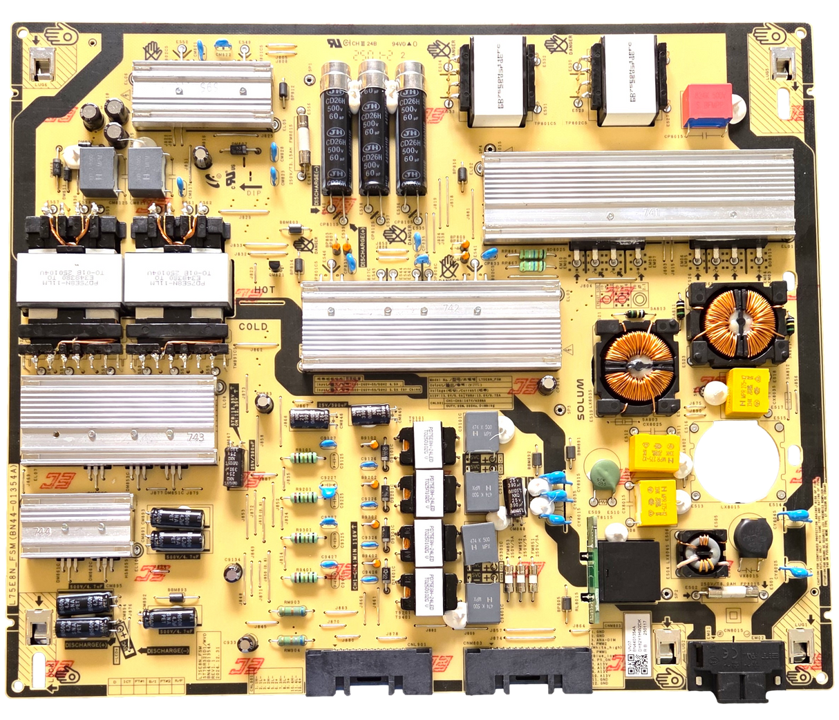 BN44-01354A Samsung Power Supply, L75E8N_FSM, BN4401354A, QN75Q8FAAFXZA