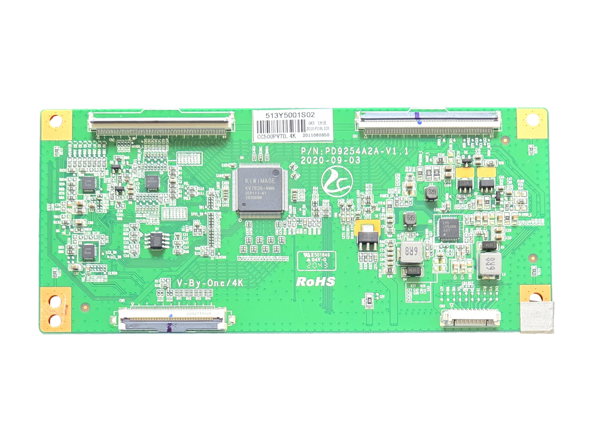 513Y5001S02 JVC T-Con, CC500PV7D.4K, PD9254A2A-V1.1, LT-50MAW705