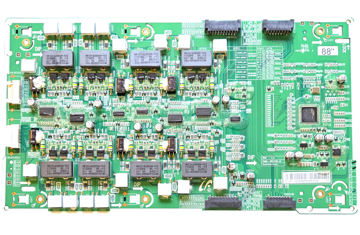 BN44-00916A Samsung LED Board, L88E9C_MHS, QN88Q9FAMFXZA