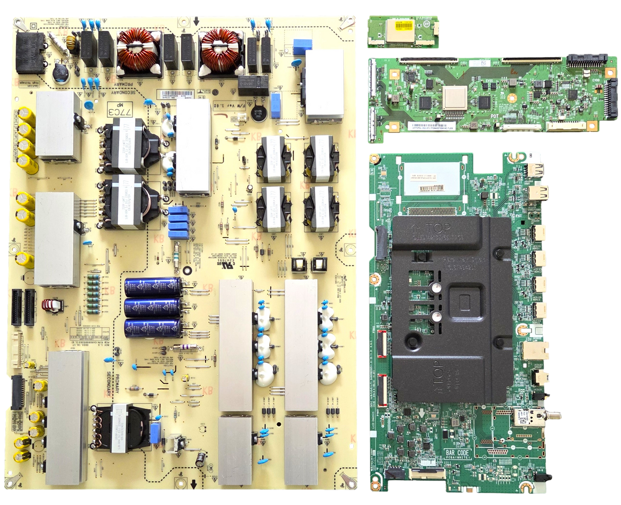 OLED77C3AUA LG TV Repair Parts Kit, EBT67523009 / 3007 Main board, EBR38495701 Power Supply, 6871L-6919D T-Con, EAT65167004 Wifi, OLED77C3AUA DUSQLJR, OLED77C3AUA