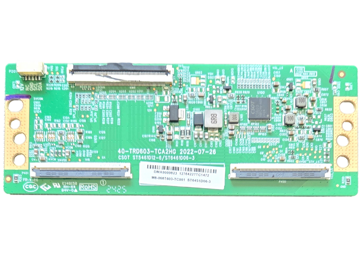 M8-068T603-TC001 Funai T-Con, 40-TRD603-TCA2HG, ST6451D06-3, 65PUL7973/F7