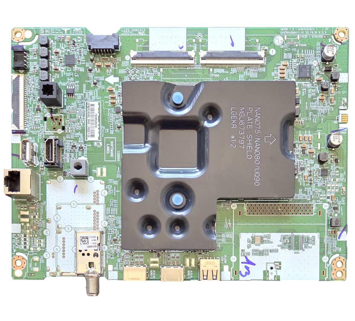 EBU67326403 LG Main Board, EAX70043604 (1.0), 65UR8000AUA