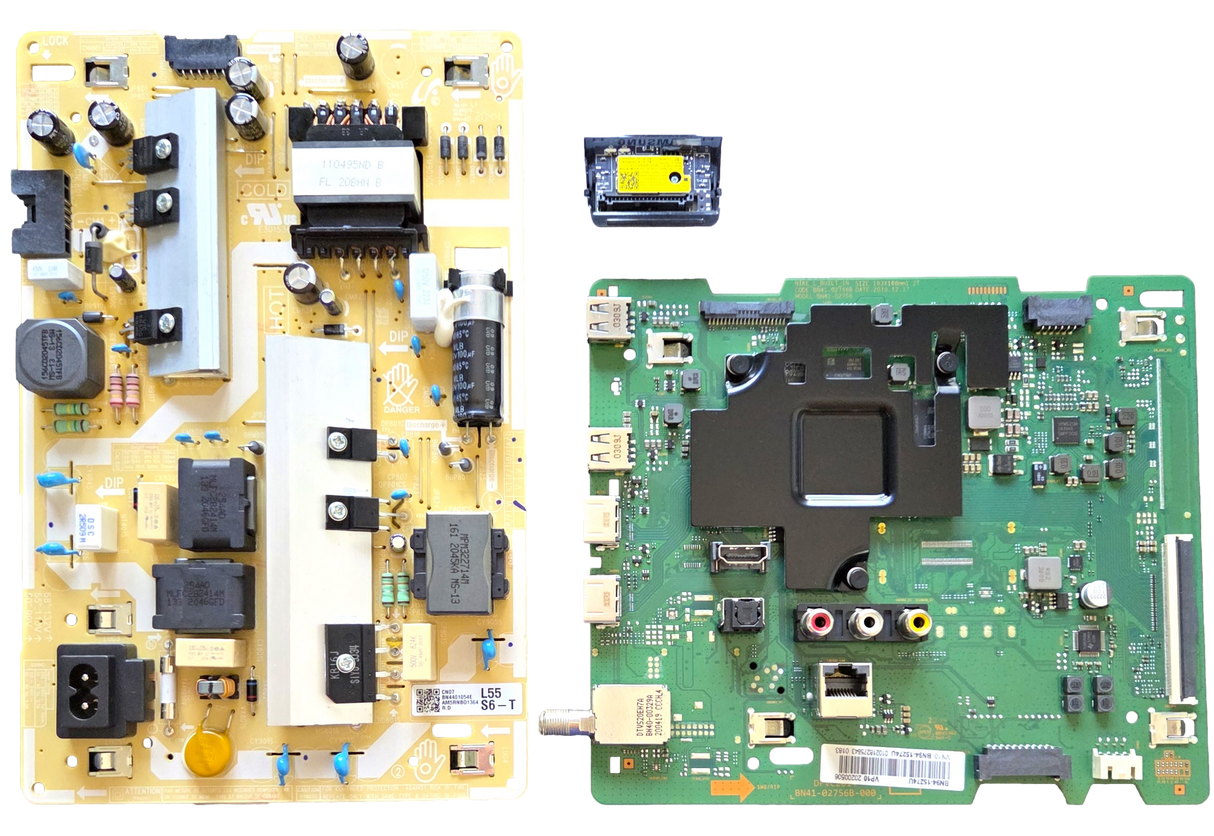 UN50TU8200FXZA Samsung TV Repair Parts Kit, BN94-15274U Main Board, BN44-01054E Power Supply, BN59-01342A Wifi, UN50TU8200FXZA