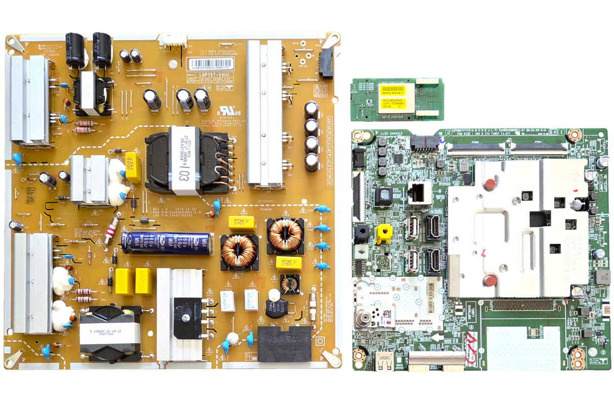 75UN8570AUD LG TV Repair Parts Kit, EBT66575701 Main Board, EAY65769201 Power Supply, EAT64454803 Wifi, 75UN8570AUD BUSFLKR, 75UN8570AUD