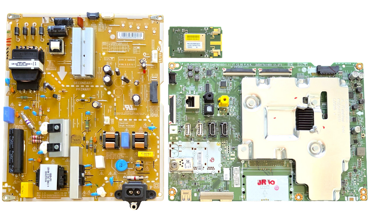 55SK8000PUA LG TV Repair Parts Kit, EBT65295712 Main Board, EAY64808601 Power Supply, EAT63377302 Wifi, 55SK8000PUA BUSWLJR, 55SK8000PUA AUSWLJR, 55KS8000PUA