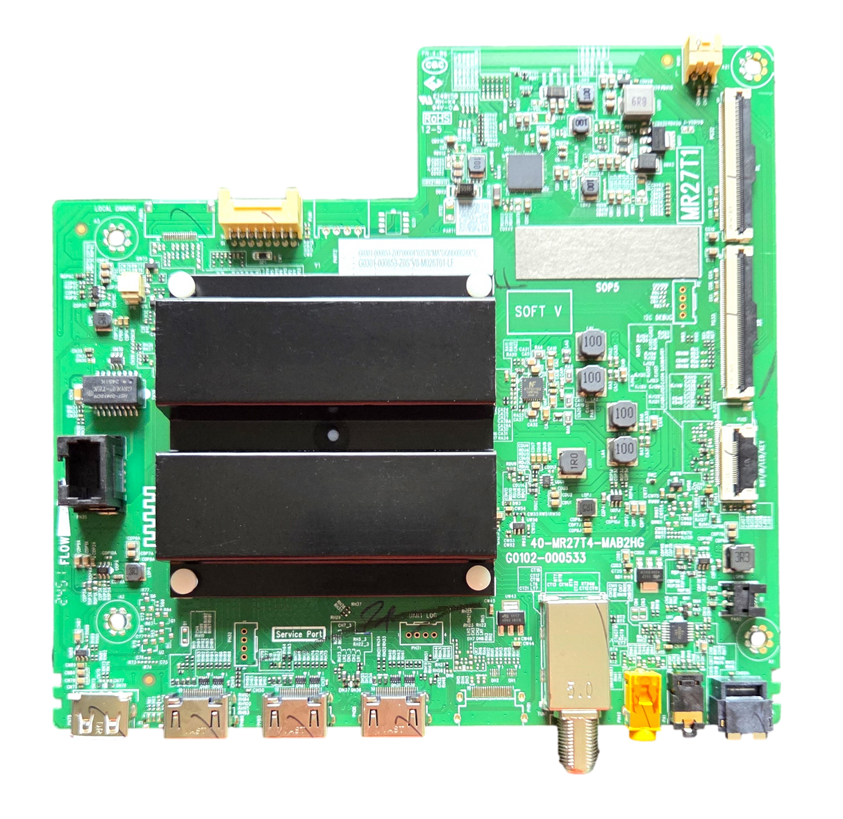 G0301-000853 Insignia Main Board, 40-MR27T4-MAB2HG, NS-65F501NA24