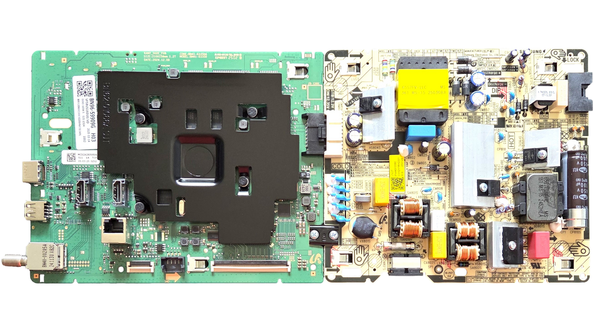 BN96-59909G-COMBO Samsung Main /Power Supply Boards, BN44-011338E, BN96-59909G , UN58U8000FFXZA