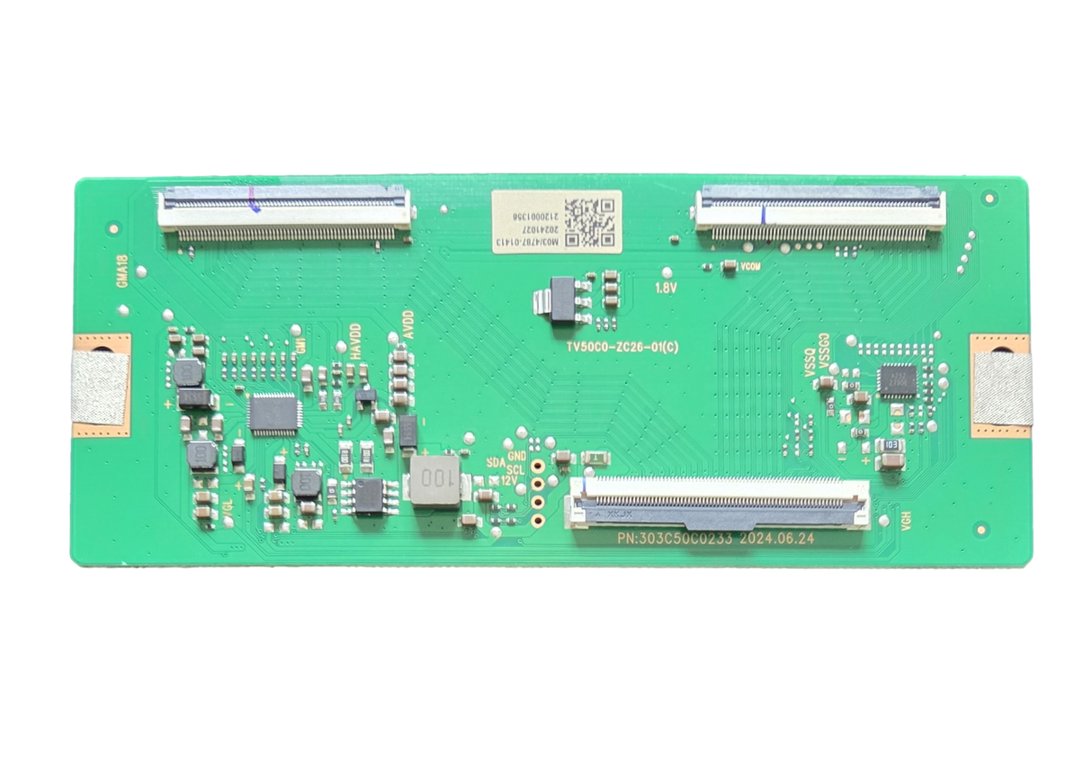 303C50C0233 Roku T-Con, TV50C0-ZC26-01(C), M03, 50R4C5