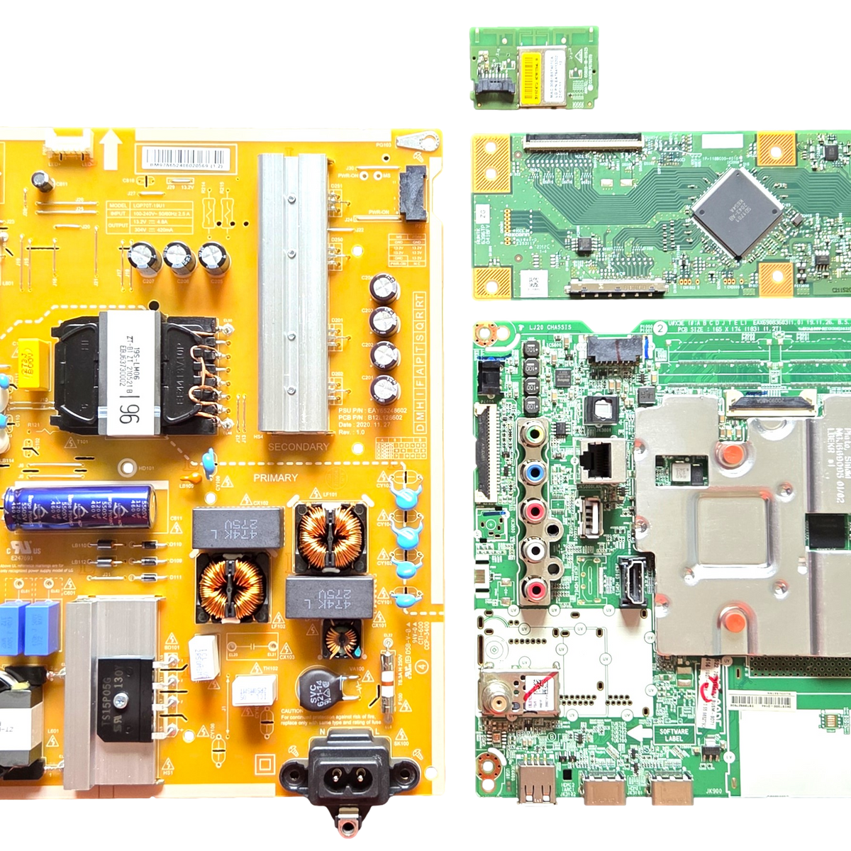 70UN6950ZUA LG TV Repair Parts Kit, EBT66527906 Main Board