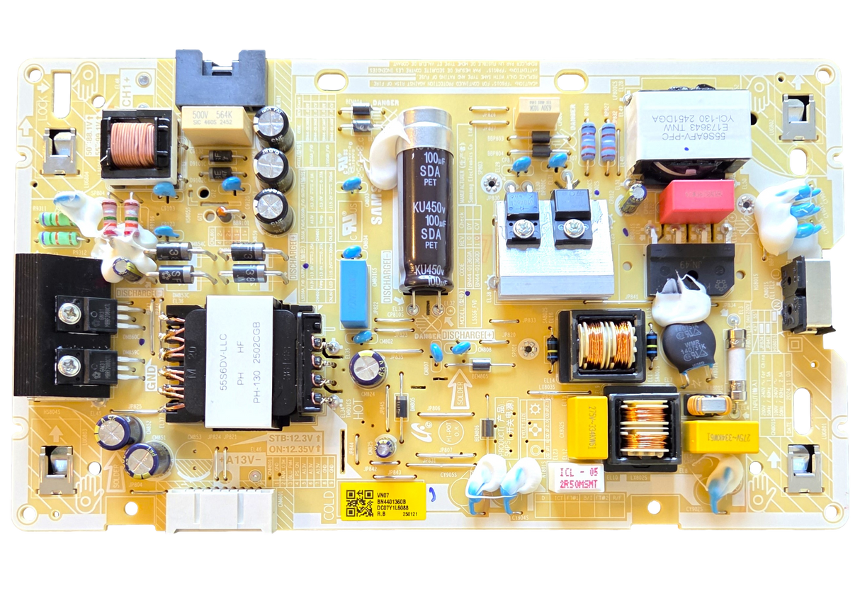 BN44-01360B Samsung Power Supply, BN44-01360B, L55S6A_FVD, QN55Q7FAAFXZA, QN55Q7FDAFXZA