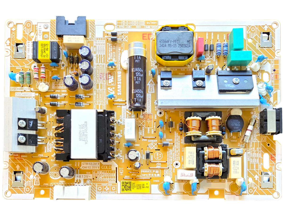 BN44-01361B Samsung Power Supply, L65S6A_FVD, QN65Q7FDAFXZA, QN65Q7FAAFXZA