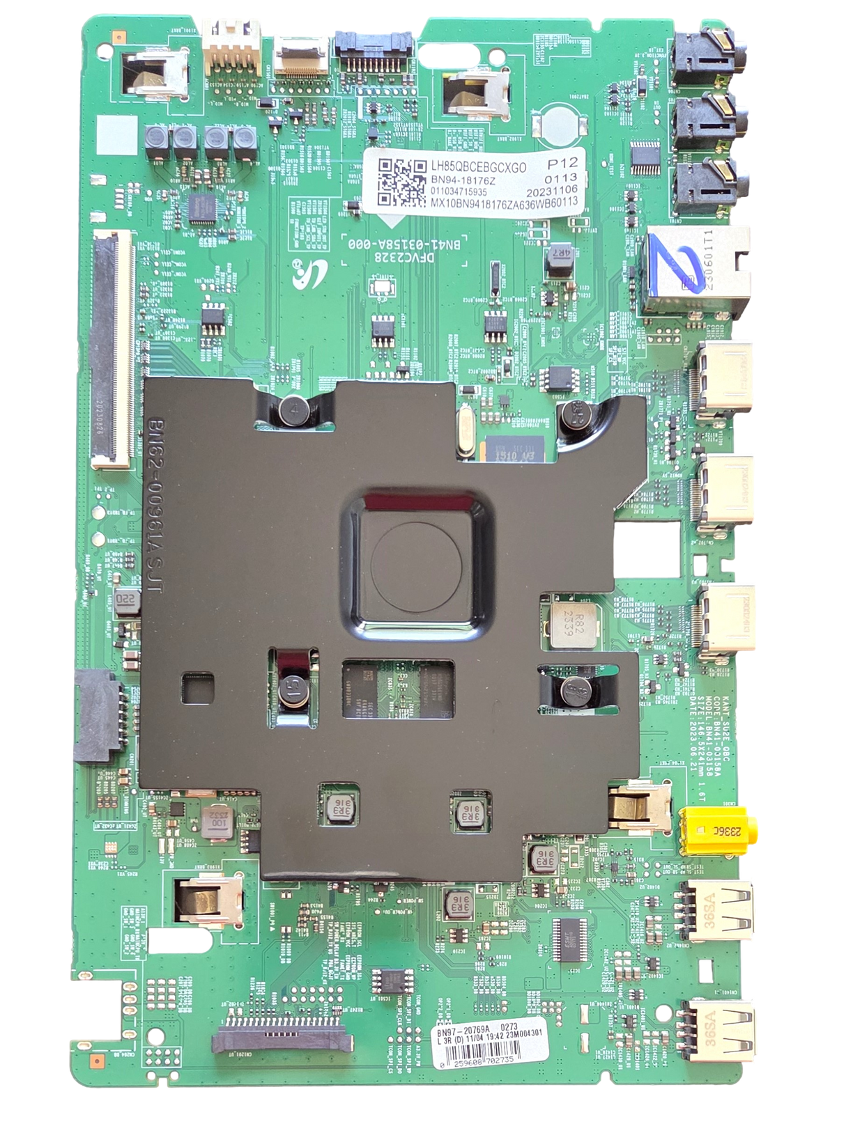 BN94-18176Z Samsung Main Board, BN97-20769A, BN41-03158A, LH85QBCEBGCXGO