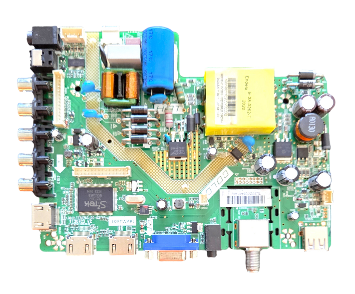 W20108-SY Westinghouse Main Board/Power Supply, CV500U1-T01, TT307C3 V2, 1.30.01.TT307C3-00-03, WD50FB1200