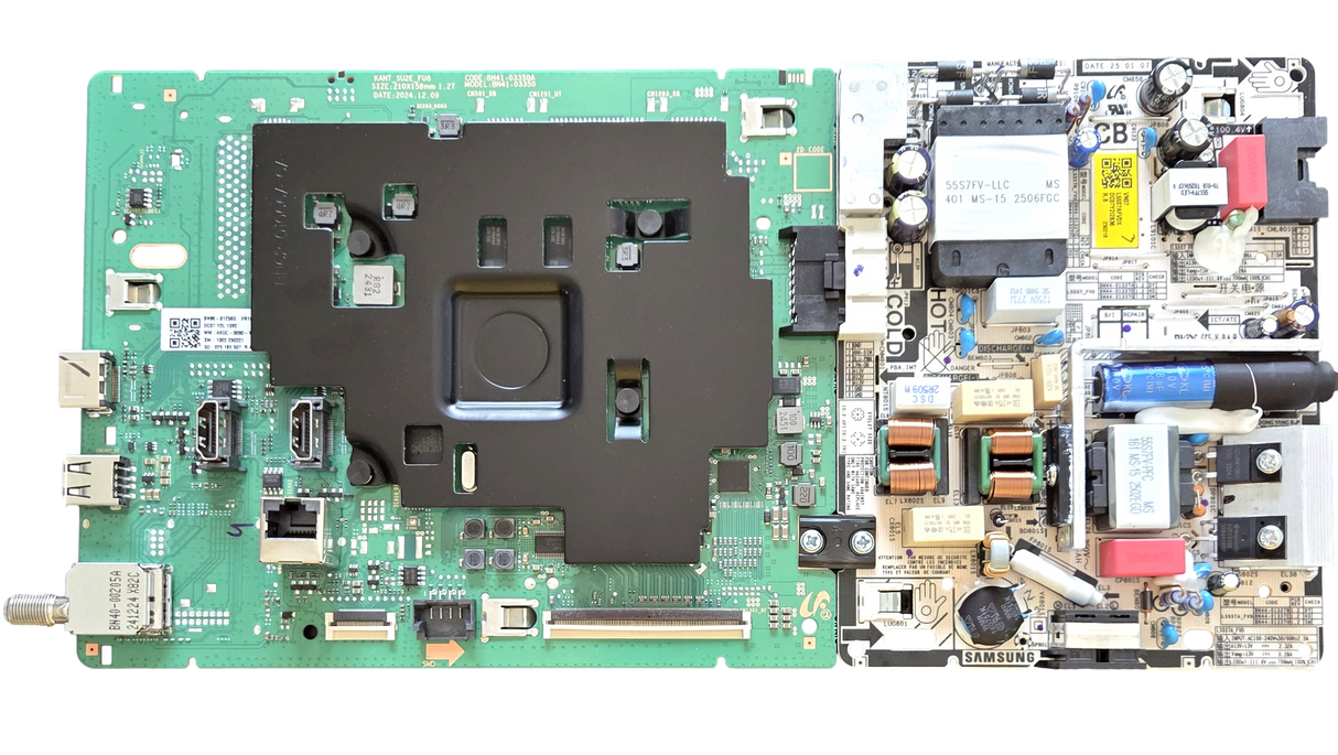 BN96-61258G-COMBO Samsung Main Board/Power Supply, BN41-03350A, BN96-61258G, L55S7AFVDX, UN55U8000FFXZA, UN55U8000FBXZA, UN55U8000FDXZA