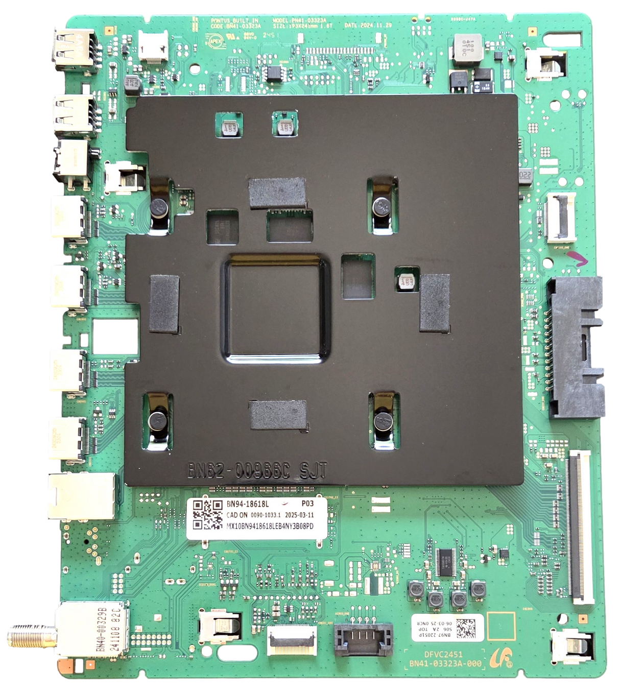BN94-18618L Samsung Main Board, BN97-22051P, BN41-03323A, QN55QN70FAFXZA