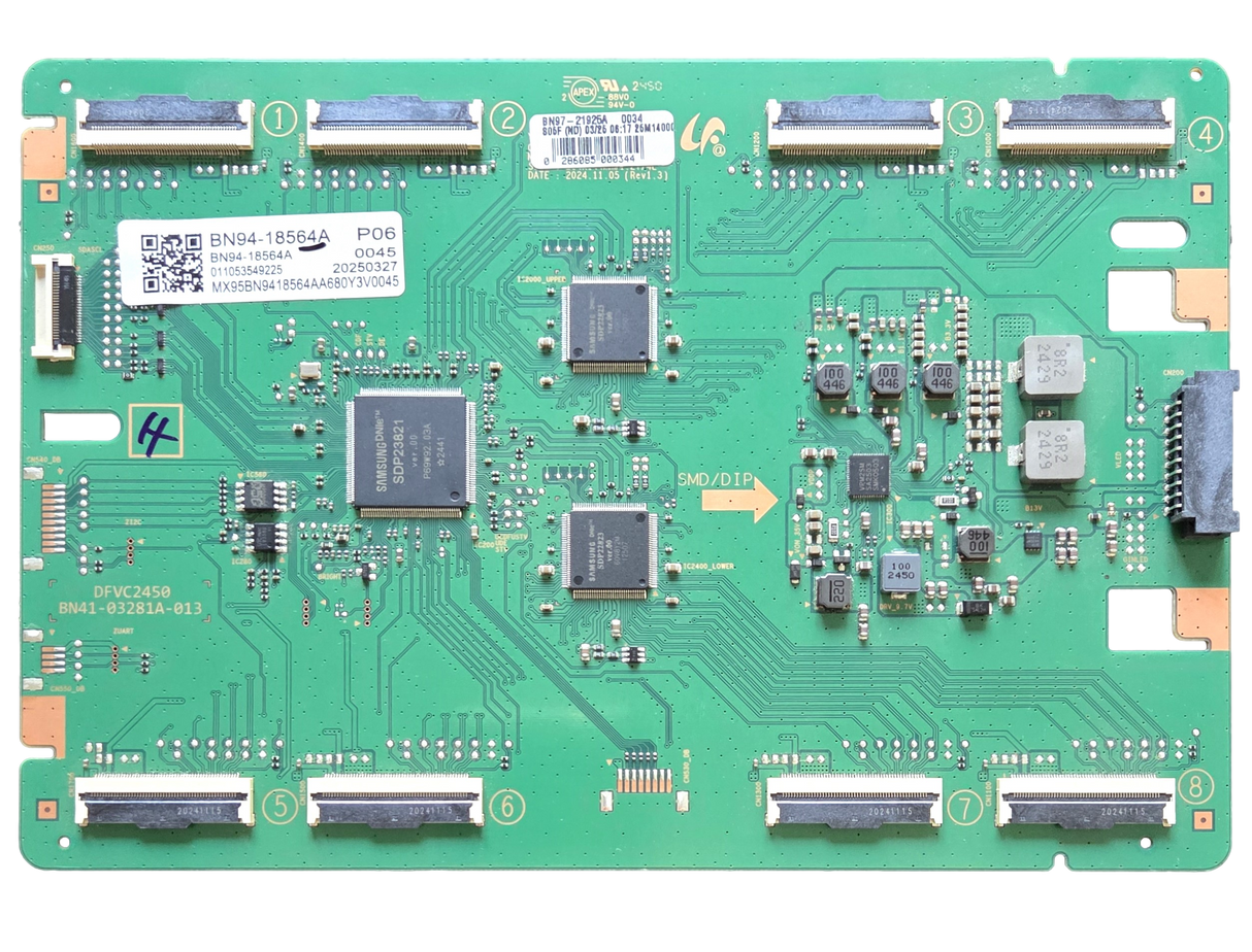 BN94-18564A Samsung Subcon, BN97-21925A, QN75QN900FFXZA, QN75QN500FFXZA