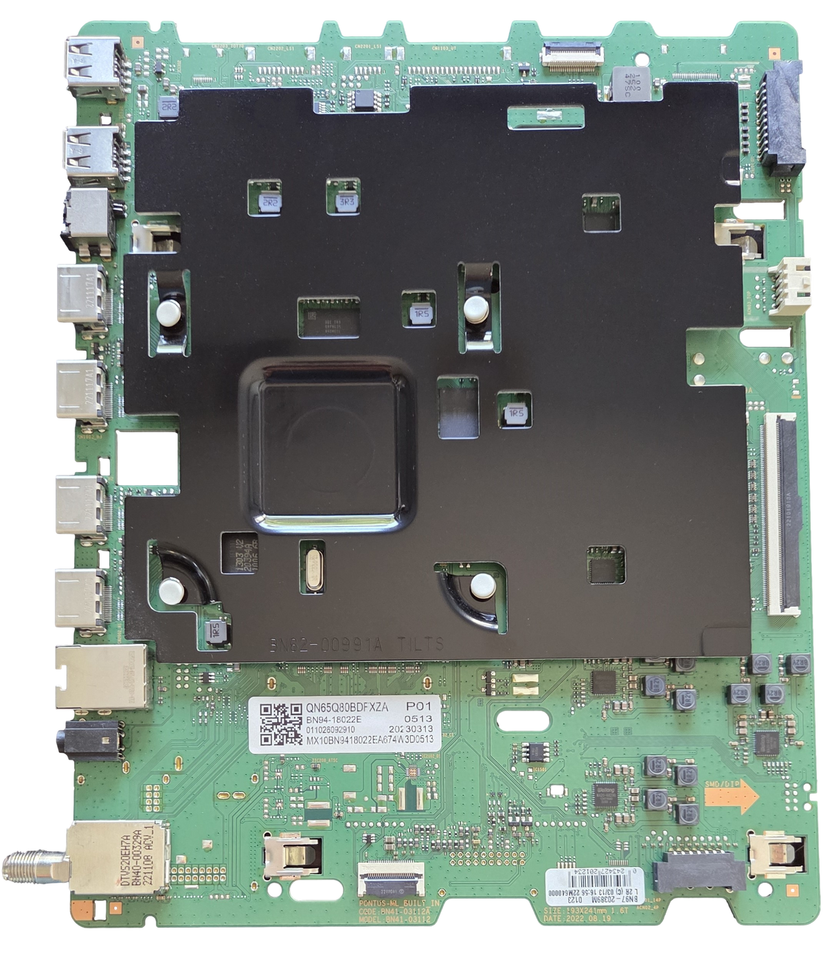 BN94-18022E Samsung Main Board, BN41-03112A, QN65Q80BDFXZA
