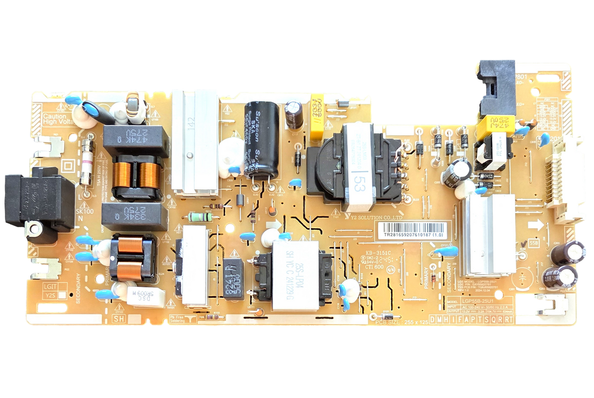 EAY65920761 LG Power Supply, LG955B-25U1, 55UA7700AUA.AUSFLJD, 55UA7700AUA