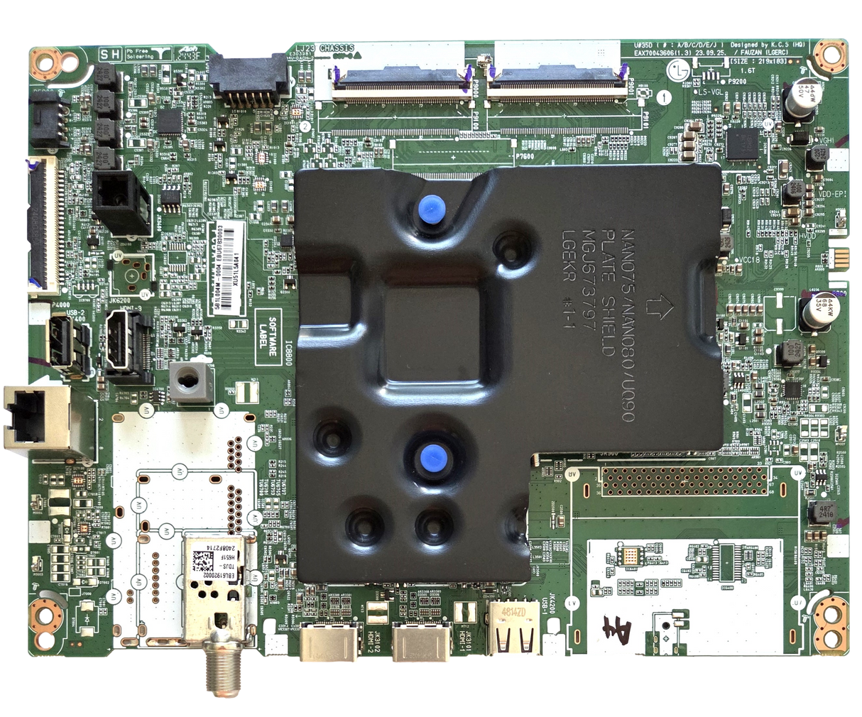 EBU67830003 LG Main Board, EAX70043606 (1.3), 43UT7590PUA