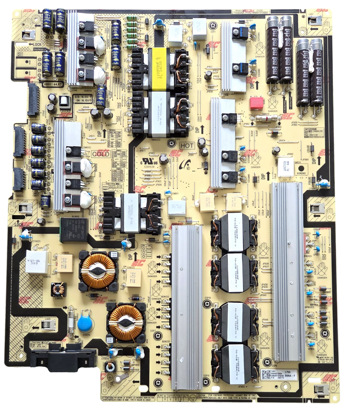 BN44-01306A Samsung Power Supply, L75SB9NA_FHS, QN75QN900FFXZA