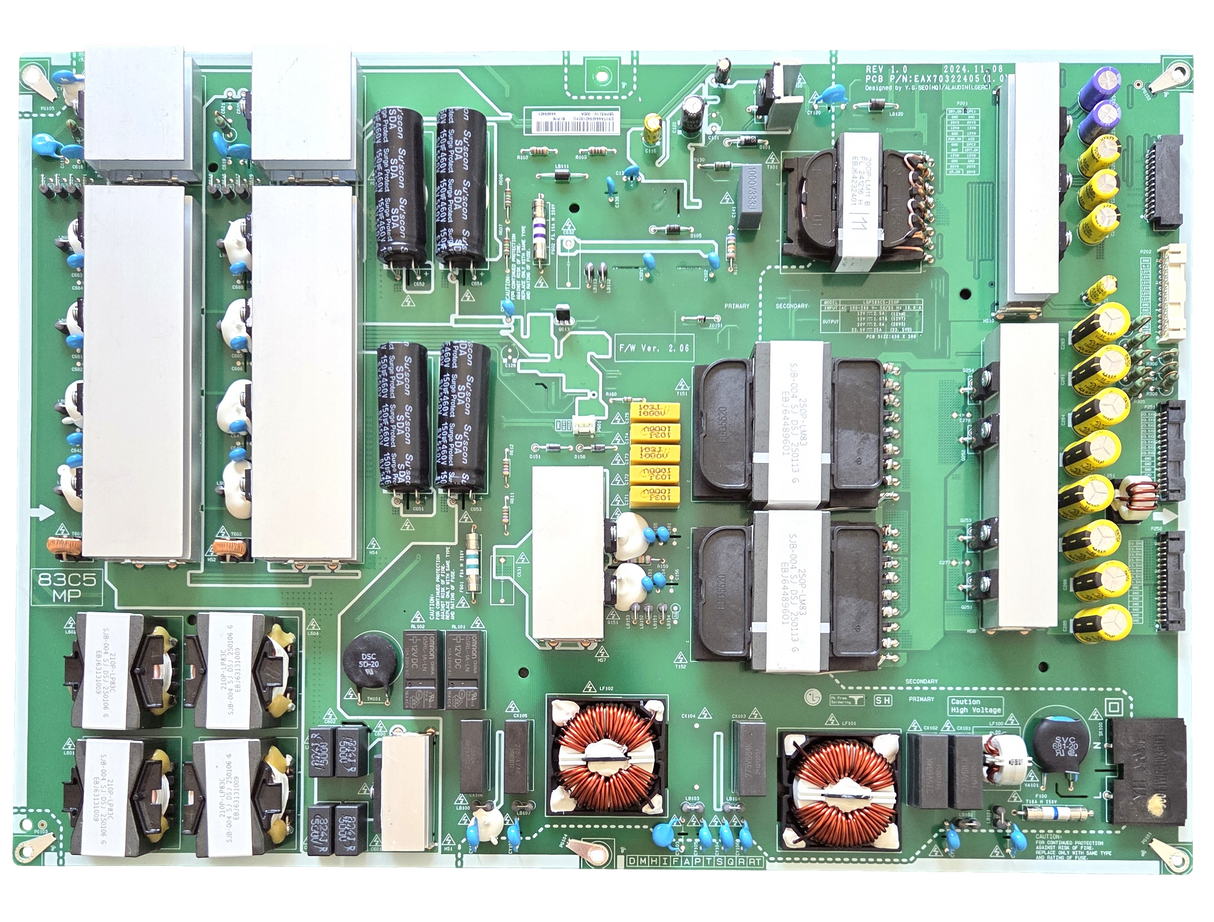 EAY44469401 LG Power Supply, EAX70322405(1.0), OLED83C5AUA