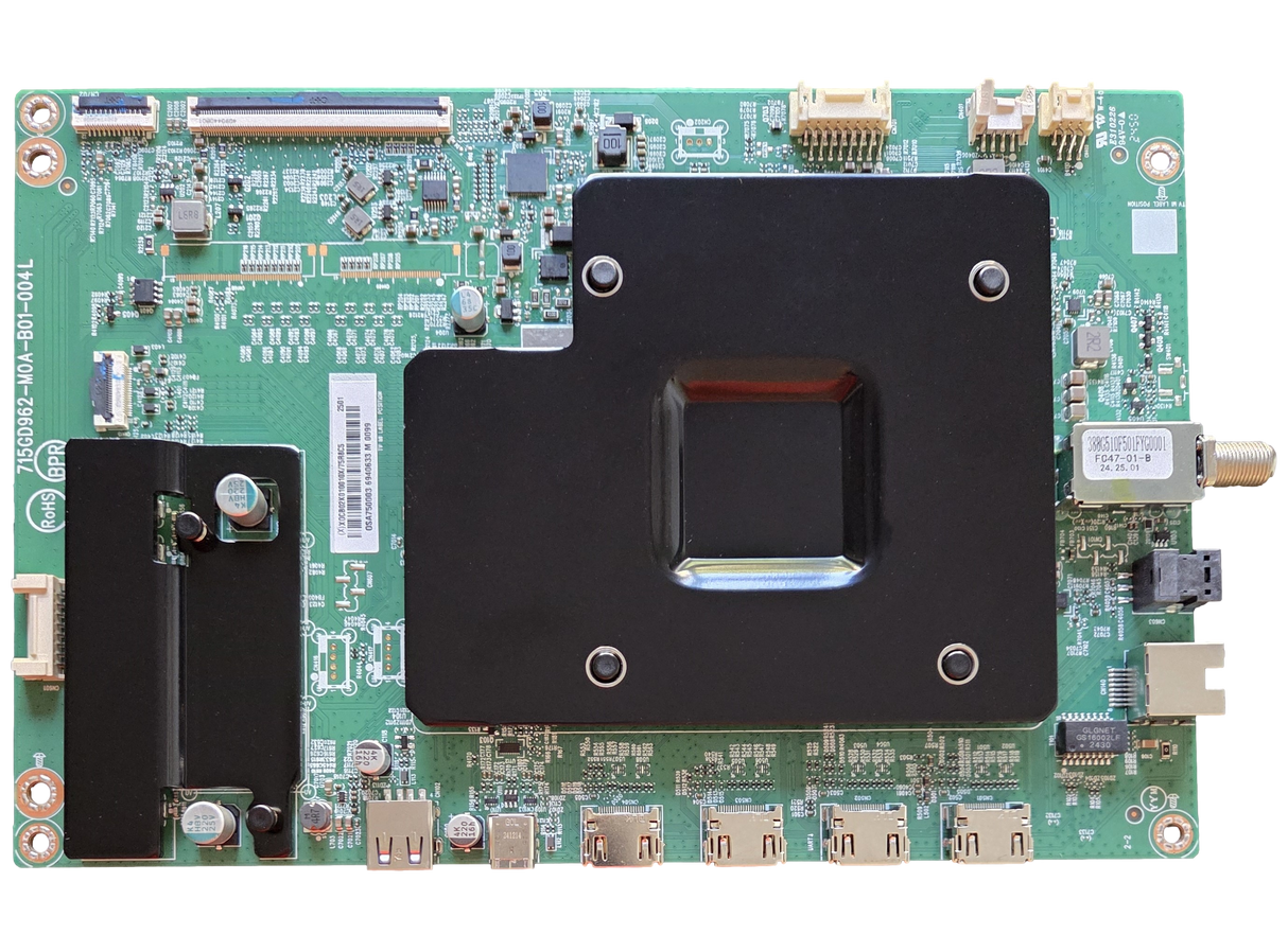 756TXOCB02K010 Roku Main Board, (X)XOCB02K010010X, 715GD962-M0A-B01-004L, 75R8C5