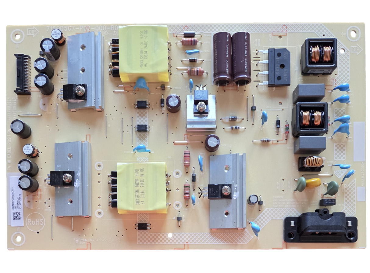 ADTVO1810AOICU Vizio Power Supply, ADTVO1810AOICU, 715GD507-000-B03S, VQD43M-0801