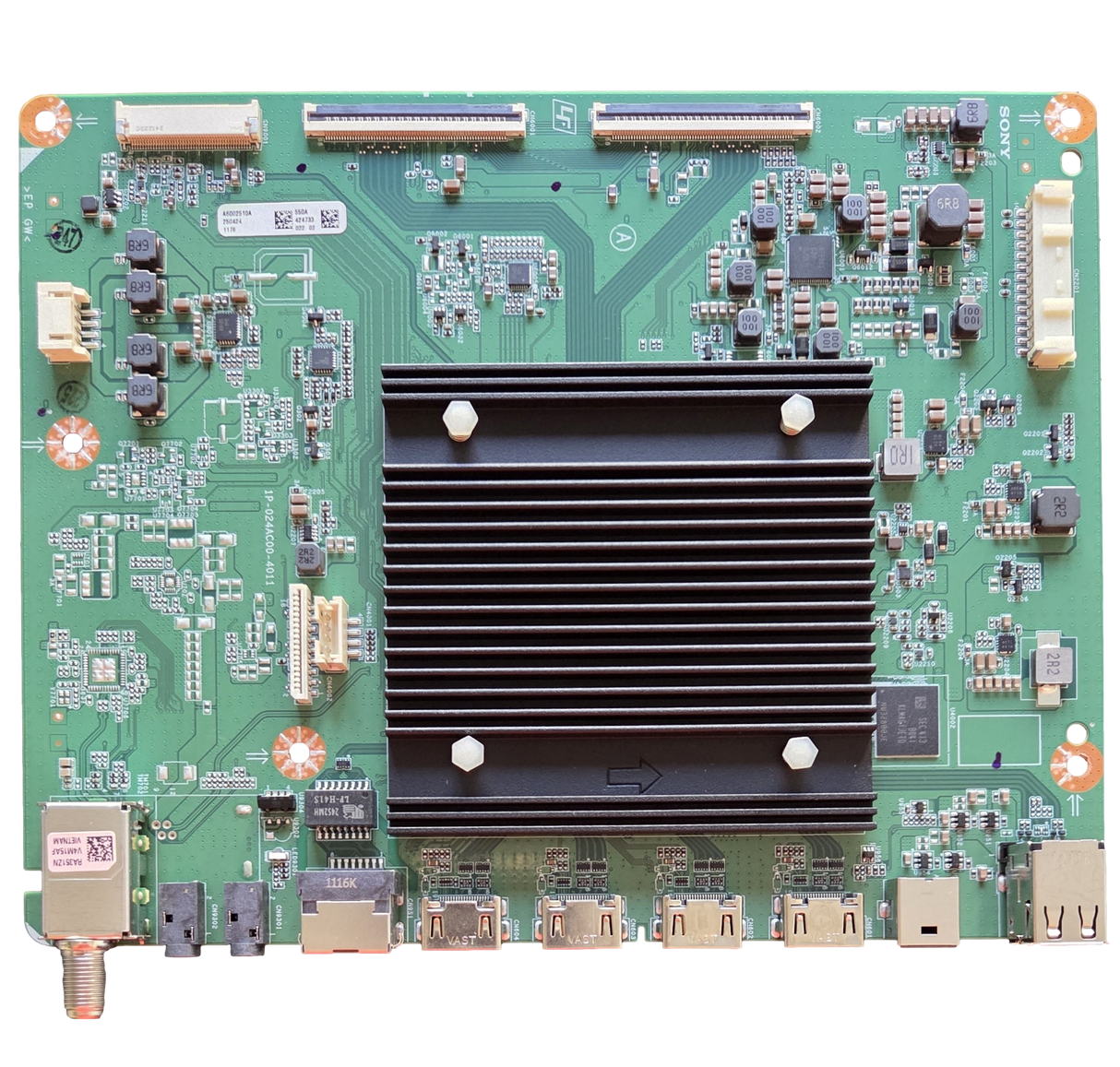A-5079-534-A Sony Main Board, A5002510A, A6002510A, 1P-024AC00-4011, 550A, K-65S20M2, K-75S20M2, K-55S20M2, K-55S20CM2, K-75S20CM2, K-50S20M2