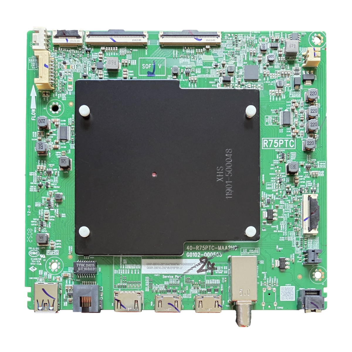 メシダ G0301-000743-Z00 TCL Main Board, 40-R75PTC-MAA2HG, G0102-000503