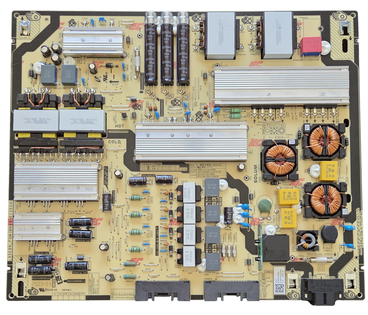 BN44-01355A Samsung Power Supply, BN4401355A, 85LE8N_FSM, QN85Q8FAAF, QN85Q8FAAFXZA