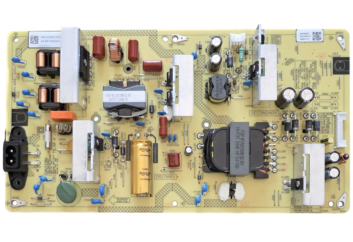 1-024-568-11 Sony Power Supply, 880103D00-525-G, 90C1690101, K-55S20M2, K55S20M2