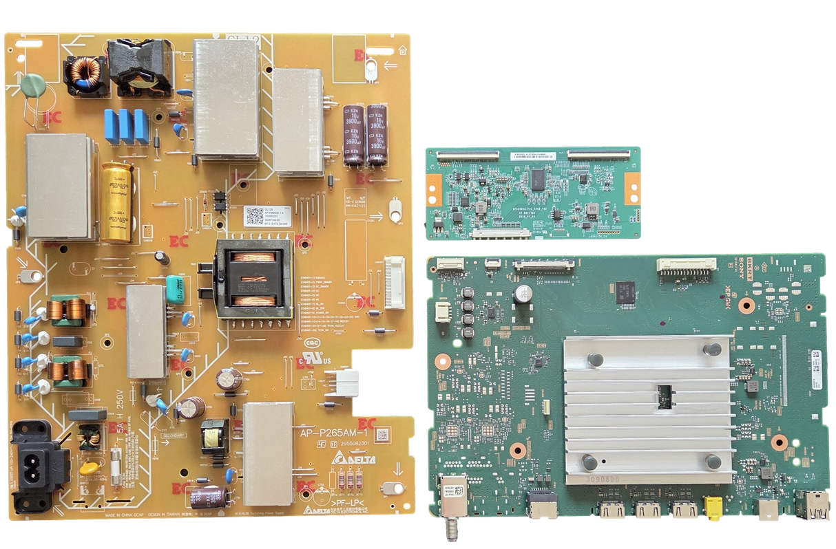 KD-50X77L Sony TV Repair Parts Kit, A-5059-085-B Main Board, 1-009-800-31 Power Supply, HF500QUBF2L T-Con, KD-50X77L