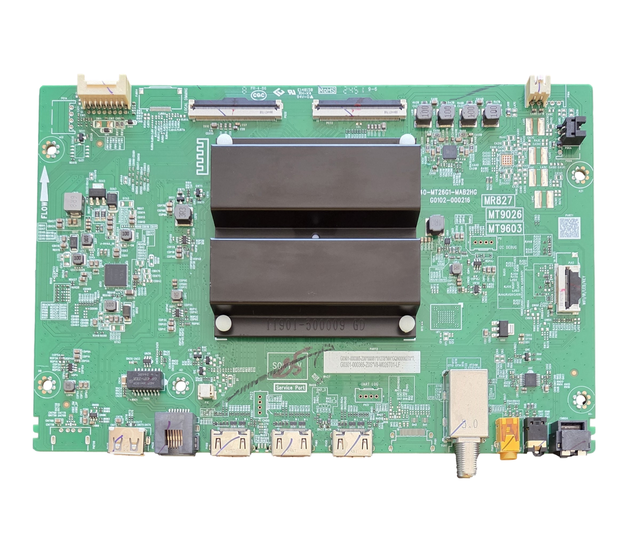 G0301-000365 TCL Main Board, 40-MT26G1-MAB2HG, G0102-000216, 75F35