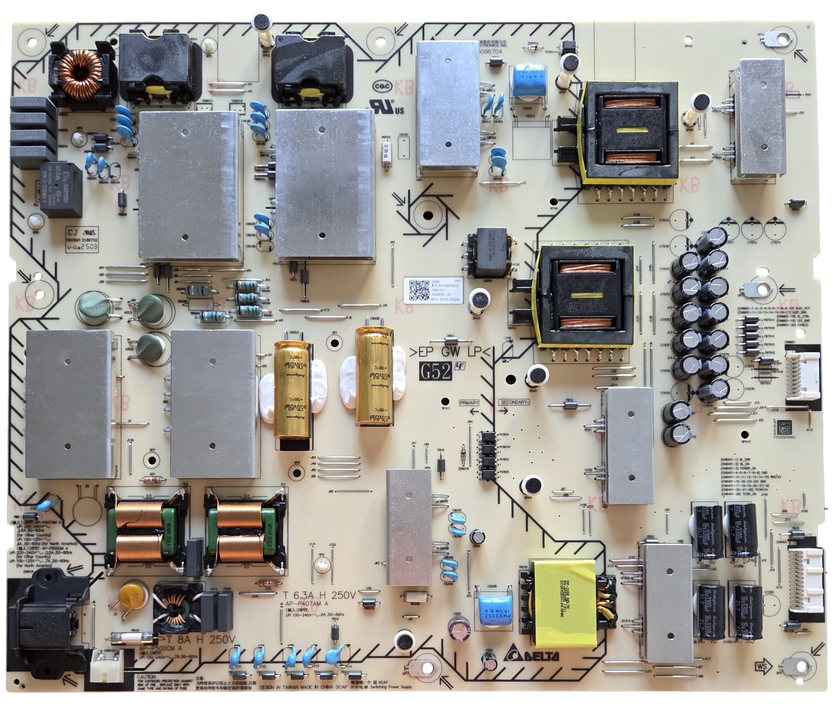 1-024-101-11 Sony Power Supply, AP-P500CM, K-75XR50, K-75XR50C