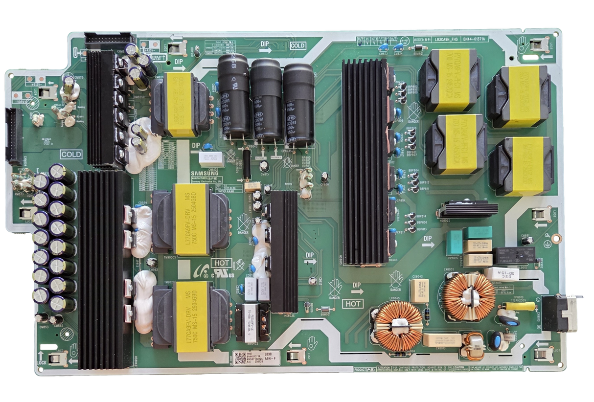 BN44-01371A Samsung Power Supply, TH07, L83CA9N_FHS, QN83S90DAEXZA