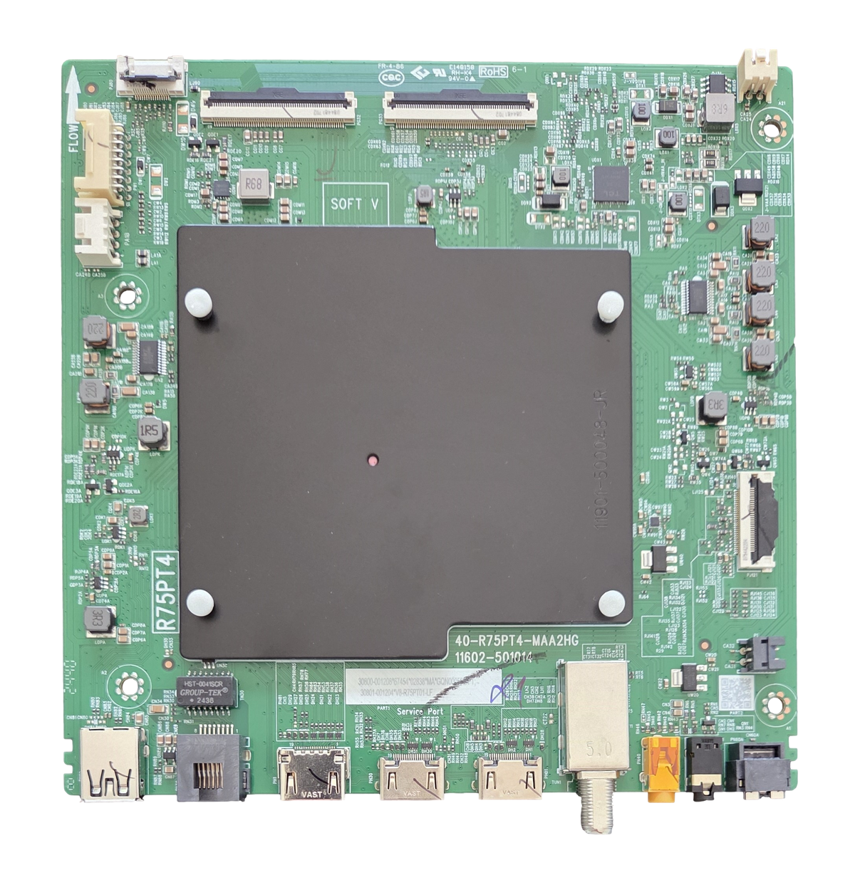 30800-001208 TCL Main Board, 40-R75PT4-MAA2HG, 11602-501014, 75Q691G
