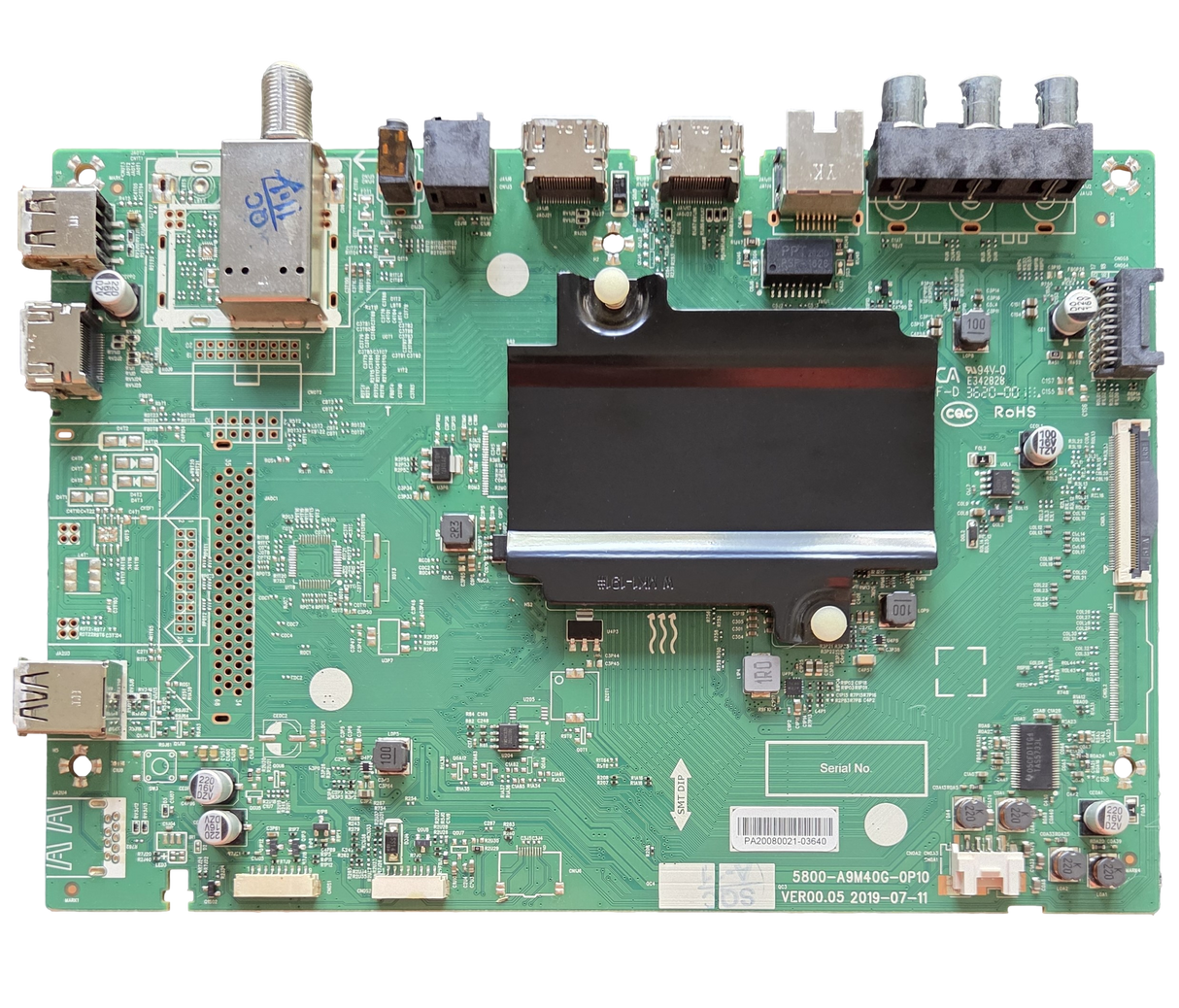 55T7U-MAIN Polaroid Main Board, 5800-A9M40G-0P10, 55T7U