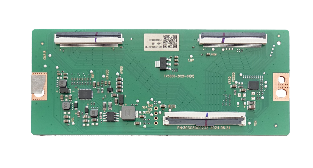 513C50C0M31 Onn T-Con Board, 303C50C0233, 100012585