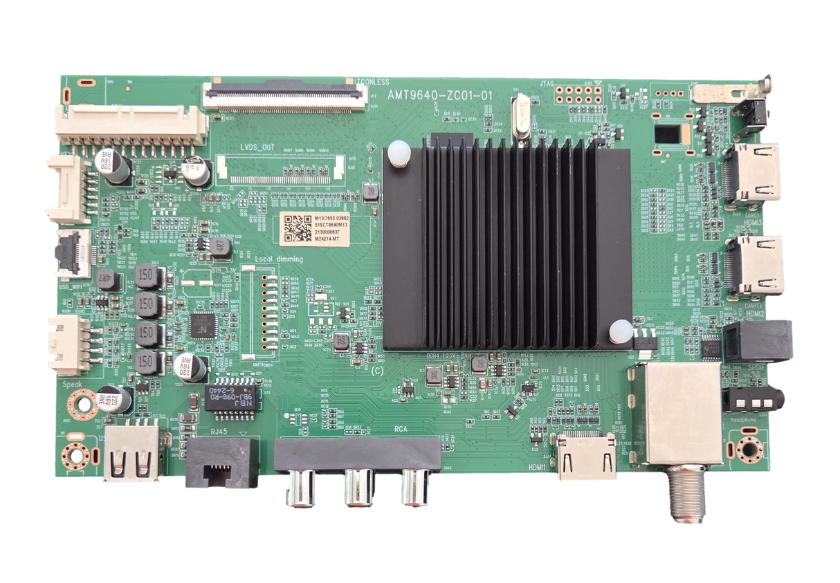 M24214-MT ONN Main Board, AMT9640-ZC01-01, 515CT9640M13, 100012585
