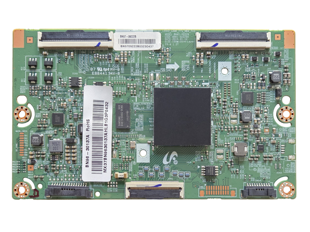 BN96-30137A Samsung T-Con Board, BN41-02229A, UN55J6500AFXZX