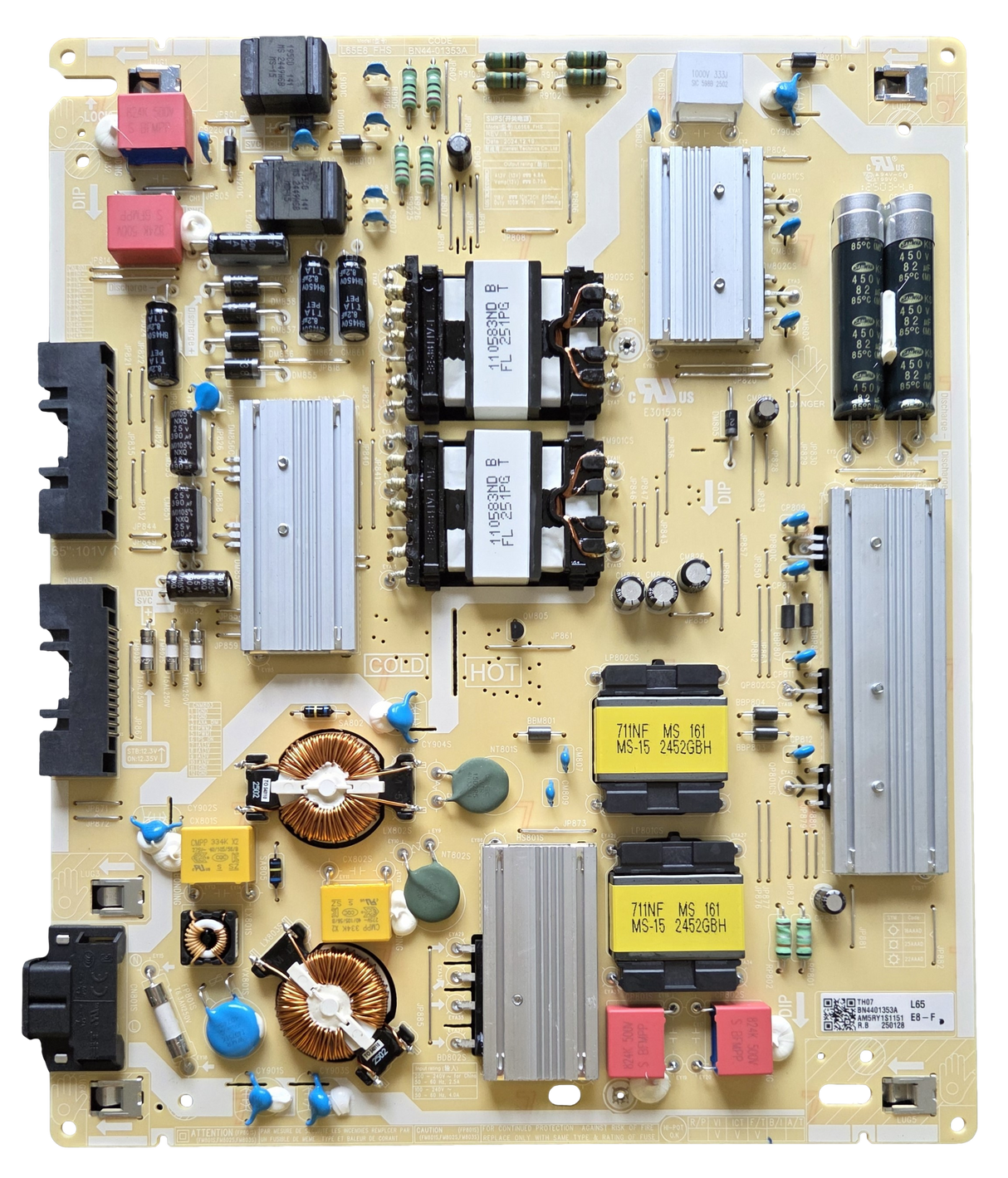 BN44-01353A Samsung Power Supply, BN4401353A, L65E8_FHS, QN65Q8FAAFXZA