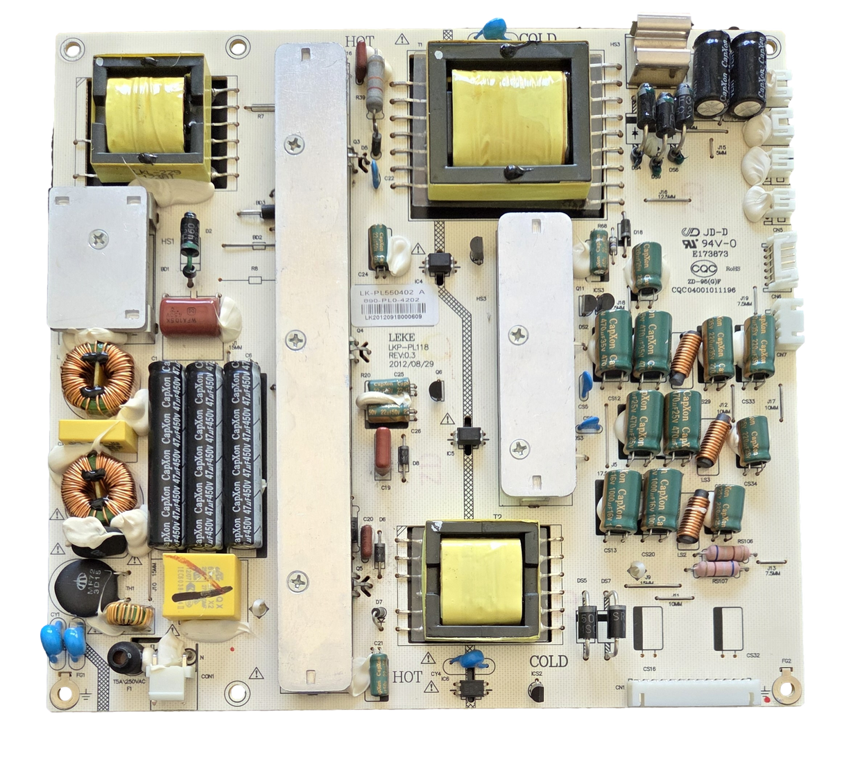 LK-PL550402 Seiki Power Supply, 890-PL0-4202, 5E551GS