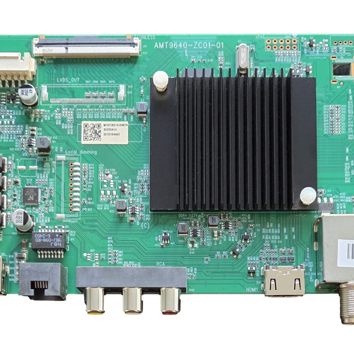 515CT9640M10Y Onn Main Board, M25077-MU, AMT9640-ZC01-01, M10Y, 100044 ...