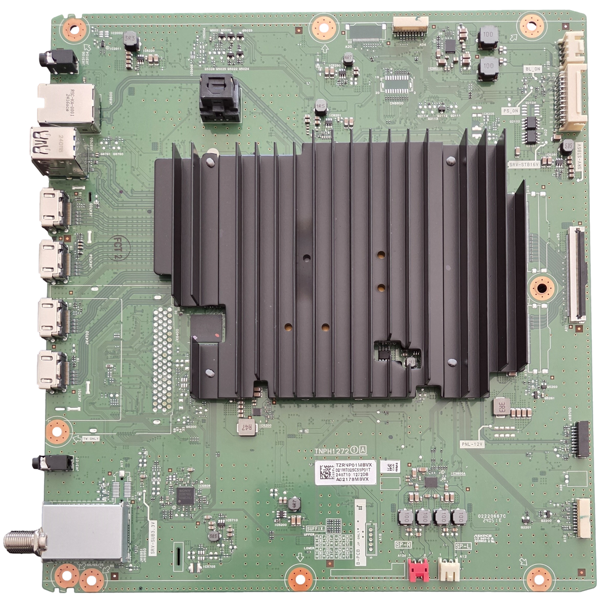 TZRNP01MBVX Panasonic Main Board, TNPH1272, A02178MBVX, TV-55W95AP
