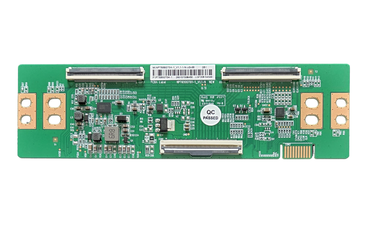260157008450, Insignia T-Con Board, NPT500GT04-1_V1.1, PT500GT04-1, NPT650GT01-1_V1.1-N, NS-50F502NA26