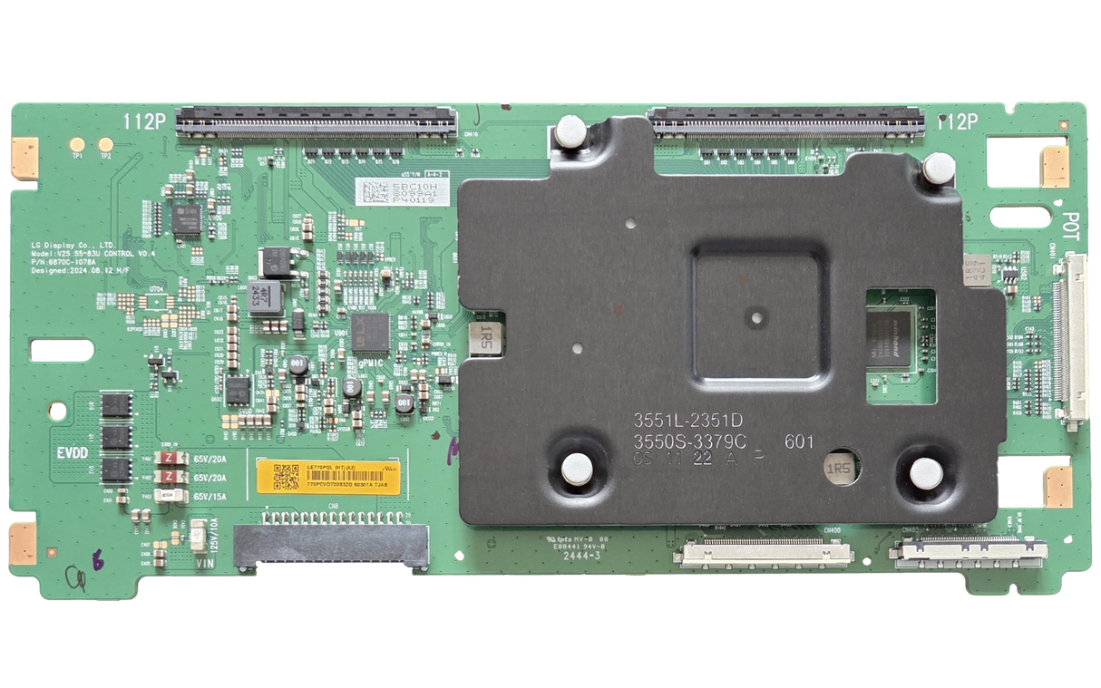 6871L-8099A Samsung T-Con Board, 6870C-1078A, QN77S85FAEXZA