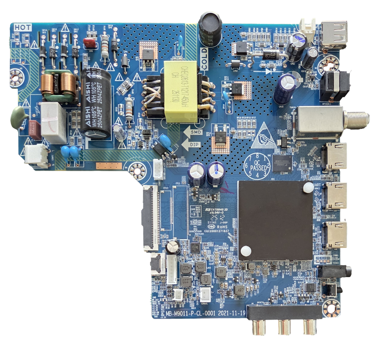 N25047-CH Onn Main Board, MB-M9011-P-CL-0001, 100012589