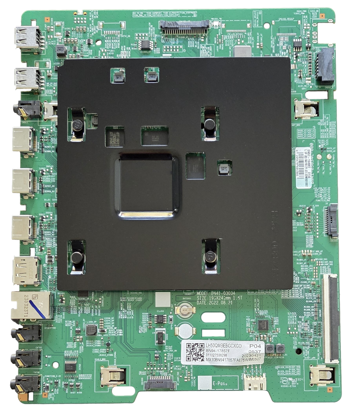 BN94-17857F Samsung Main Board, BN97-19498T, BN41-03034C, LH550QMBEBGCXGO
